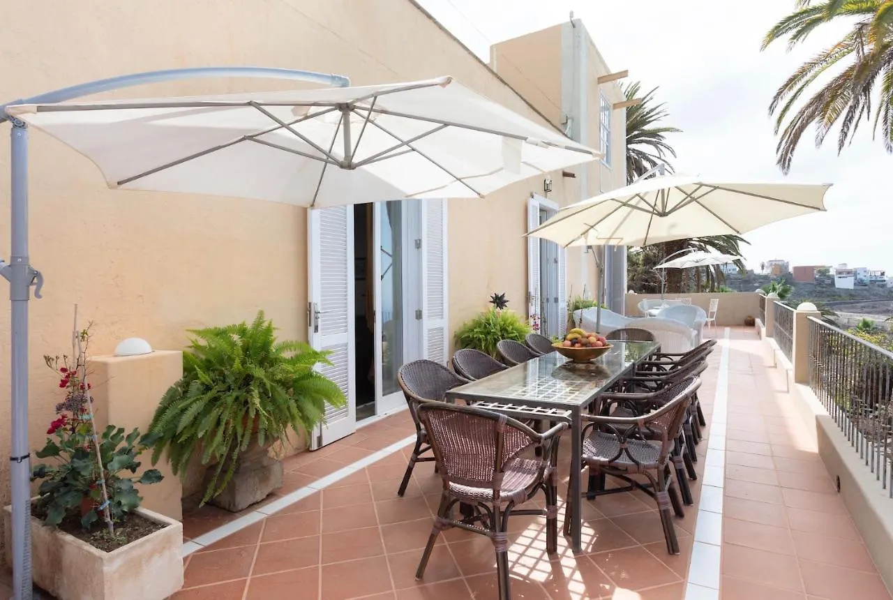 Detached Villa With Garden, Heated And Private Pool, Sea View, Parking Free Tijoco de Abajo 0*,